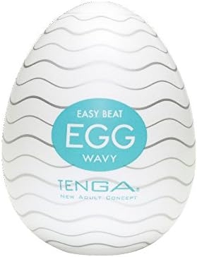 TENGA EGG-001 Wavy Easy Beat EGG Portable Male Masturbator