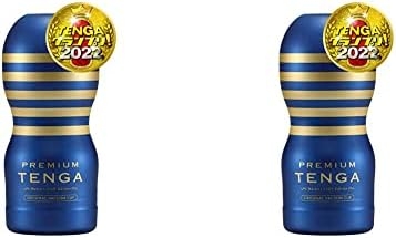 TENGA TOC-201PT Premium Pre-Lubricated Male Masturbator Vacuum Cup with Powerful Suction (Pack of 2)