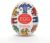 TENGA X Keith Haring for mens masturbation, Single-Use Prelubricated Stimulating Toy Party, White, 1 Count