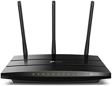 TP-Link AC1200 Gigabit Smart WiFi Router – 5GHz Gigabit Dual Band Wireless Internet Router, Supports Guest WiFi, Black