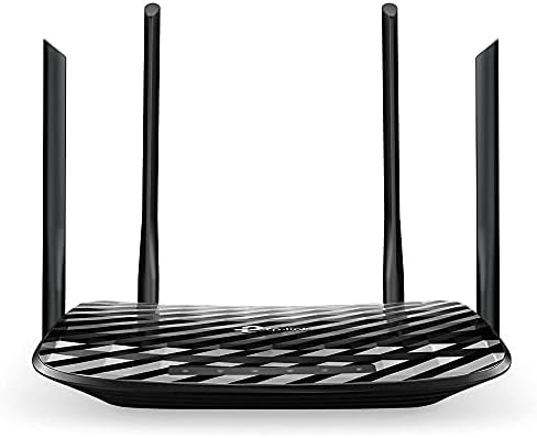TP-Link AC1200 Gigabit WiFi Router (Archer A6) – 5GHz Dual Band Mu-MIMO Wireless Internet Router, Supports Guest WiFi and AP mode, Long Range Coverage