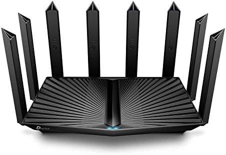 TP-Link AX6600 Tri-Band WiFi 6 Router (Archer AX90), 8-Stream Gigabit Router, VPN Router, MU-MIMO, 2.5G WAN Port, 1.5GHz Quad-Core CPU