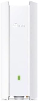 TP-Link EAP610-Outdoor | Omada True WiFi6 AX1800 Gigabit Outdoor Access Point | Mesh, Seamless Roaming, MU-MIMO | PoE+ Powered | IP67 | Multiple SDN Controller | Remote & App Control | Support RE Mode