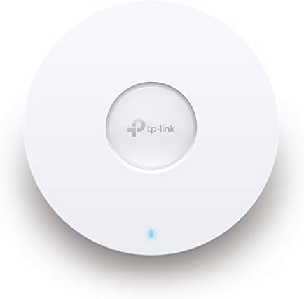 TP-Link EAP610 Ultra-Slim Wireless Access Point for Business | Omada True Wi-Fi 6 AX1800 | DC Adapter Included | Mesh, Seamless Roaming, WPA3, MU-MIMO | Remote & App Control | PoE+ Powered