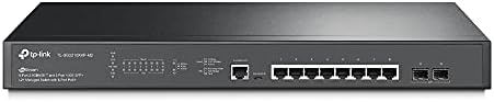 TP-Link TL-SG3210XHP-M2 | Jetstream 8 Port Multi-Gigabit L2+ Managed PoE Switch | 8 PoE+ Port @240W, 2 x 10G SFP+ Slots | 2.5G Bandwidth | Omada SDN Integrated | IPv6 | 5 Year Manufaturer Warranty