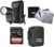 Westcott FJ80 II S Touchscreen 80Ws Speedlight with Sony Camera Mount Bundle with Lithium Polymer Battery, Photography Backdrop Boards, and Extreme PRO 200MB/s 64 GB SDXC UHS-I Memory Card (4 Items)