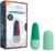 plusOne Discreet Pleasure Vibrating Sex Toy – Quiet Mode, 10 Settings, Rechargeable & Waterproof, Body-Safe Silicone, Hygiene & Privacy Cover, Green