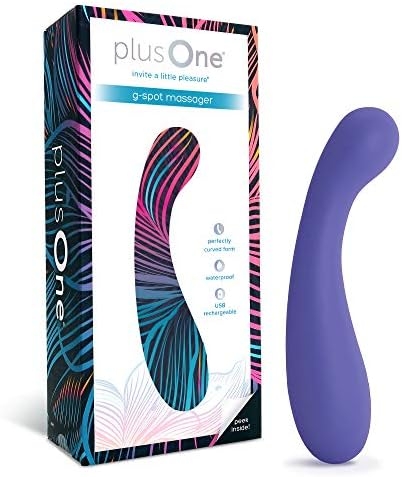 plusOne G-Spot Vibrator for Women – Made of Body-Safe Silicone, Fully Waterproof, USB Rechargeable – Personal Massager with 10 Vibration Settings